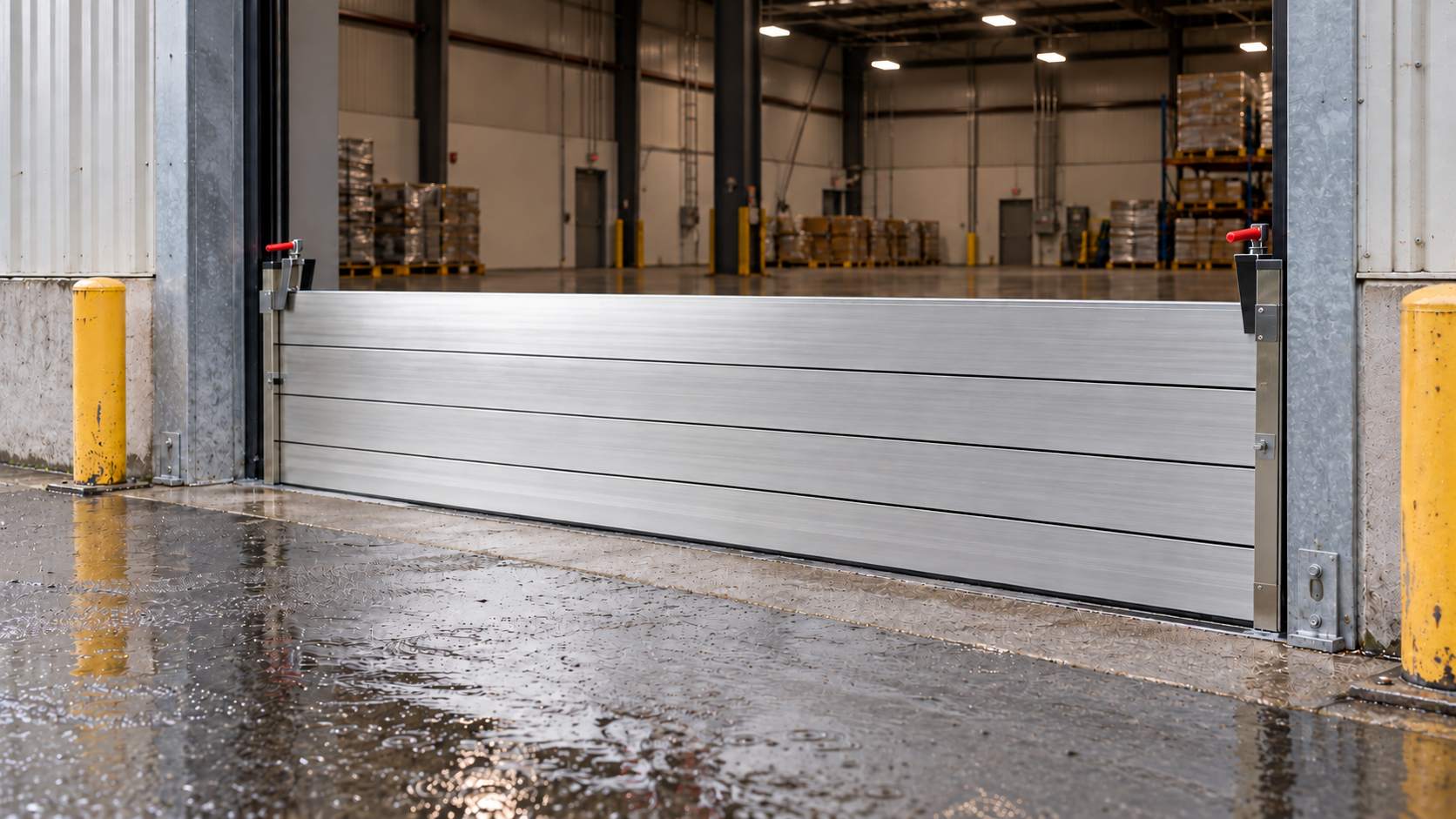 How to Measure a Wide Warehouse Opening Before Ordering a Modular Flood Barrier